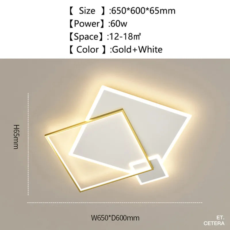 plafonnier led moderne pour décoration intérieure élégante et lumineuse