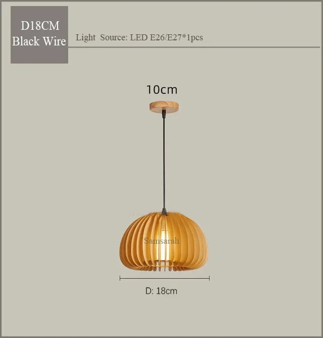 2024Modern Originality Decoration Pumpkin Lampshade Chandeliers For Dining Room Study Bedroom Chandeliers