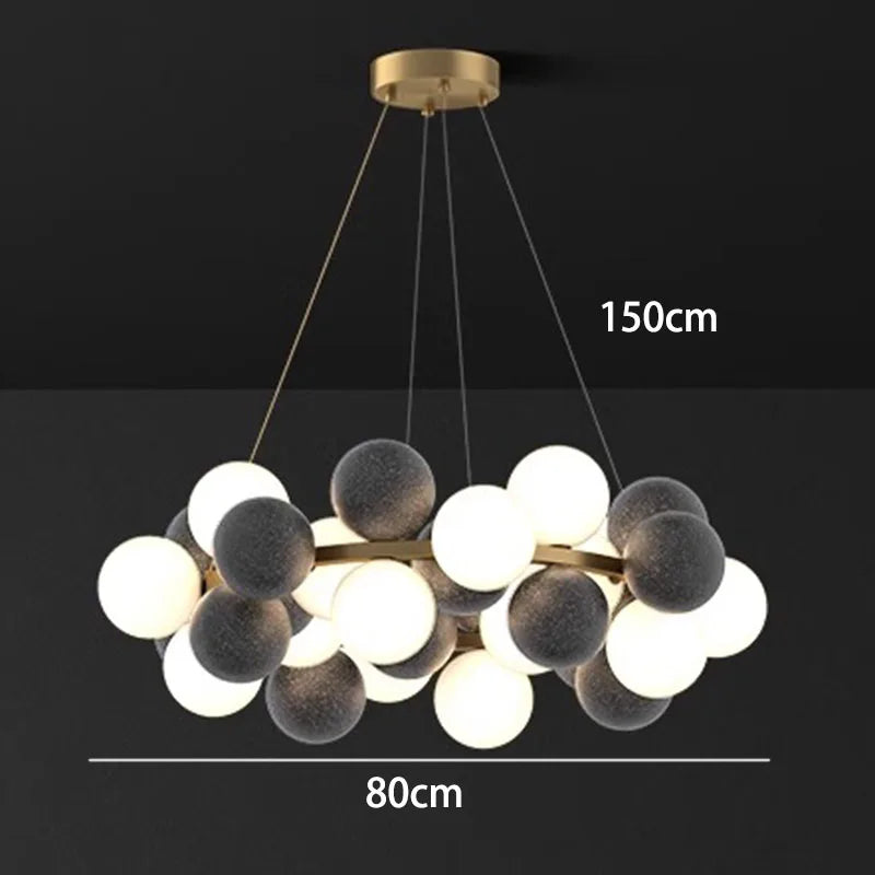 Lustre au design moderne pour décoration intérieure