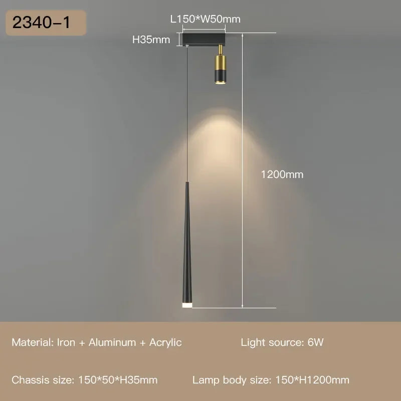 lustre moderne à led pour décoration d'intérieur haut de gamme