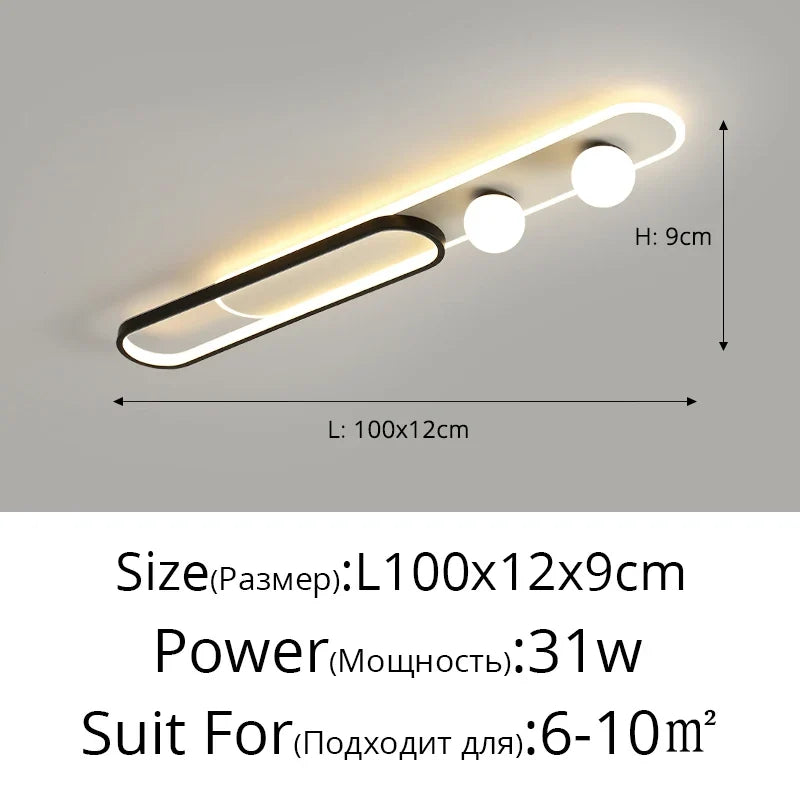 Plafonnier led moderne pour foyer hôtel hall et maison