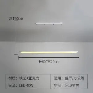 suspension led minimaliste moderne pour un éclairage design