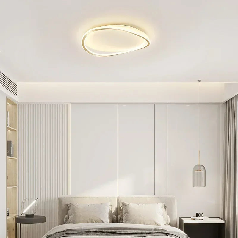 Plafond moderne à LEDs lustre lampe pour salon salle à manger chambre enfants chambre salle d'étude décor à la maison luminaire Lustre
