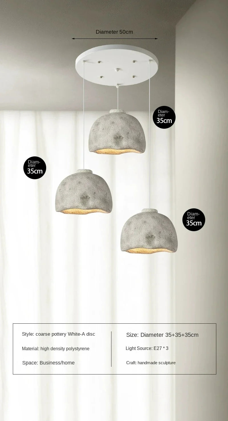 Lustre Wabi-sabi nordique simple moderne