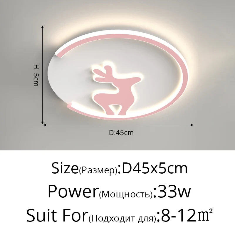 plafonnier led moderne pour éclairage intérieur décoratif