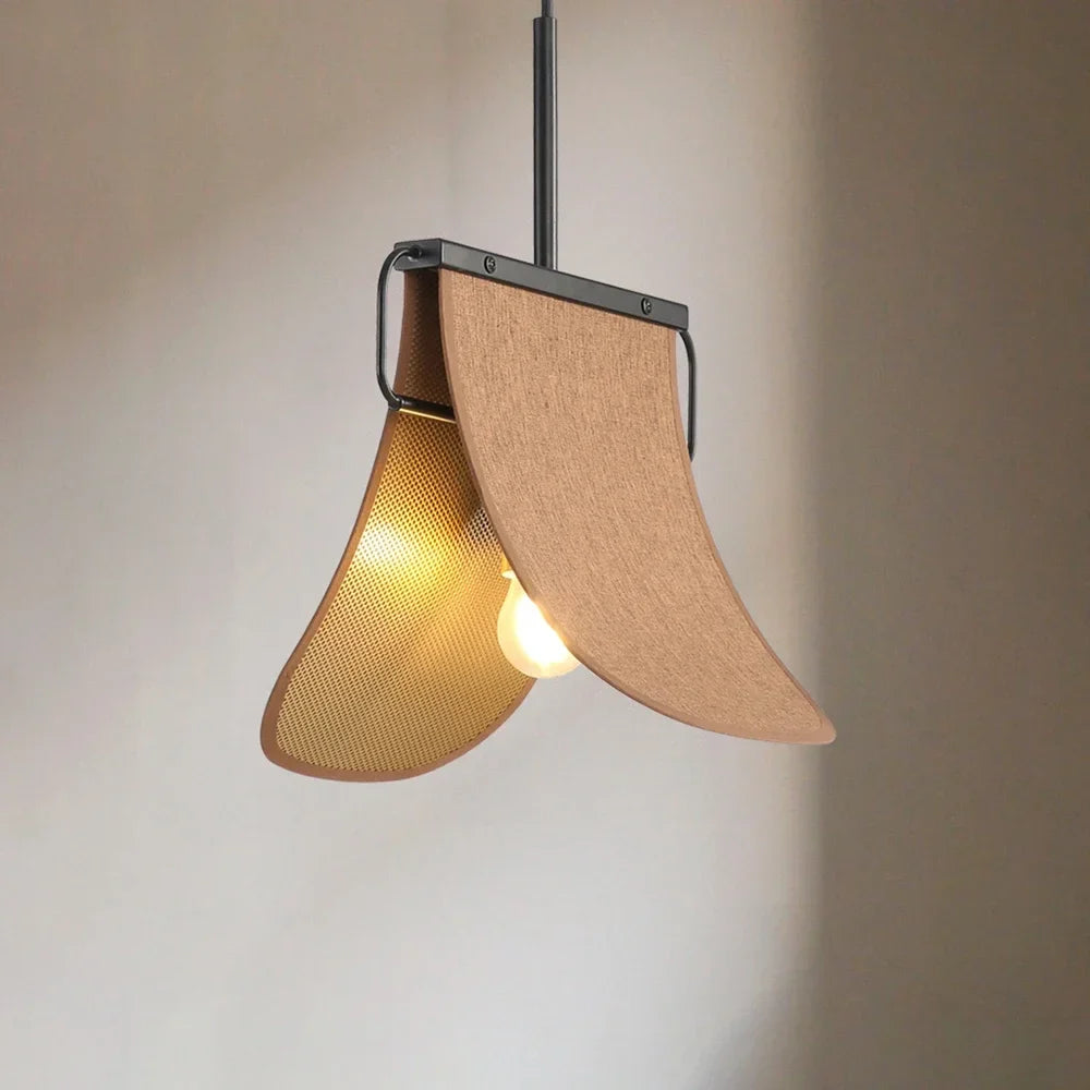 lustre en tissu style chinois pour restaurant et café