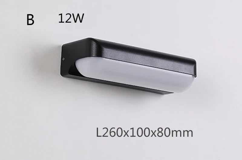 applique murale led étanche double tête pour extérieur