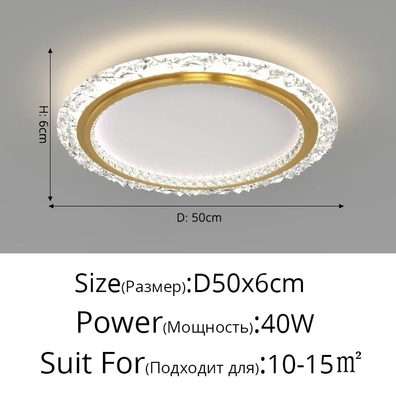 lustre moderne en cristal pour un éclairage élégant