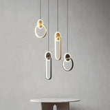 lustre long câble minimaliste suspendu rond 2022