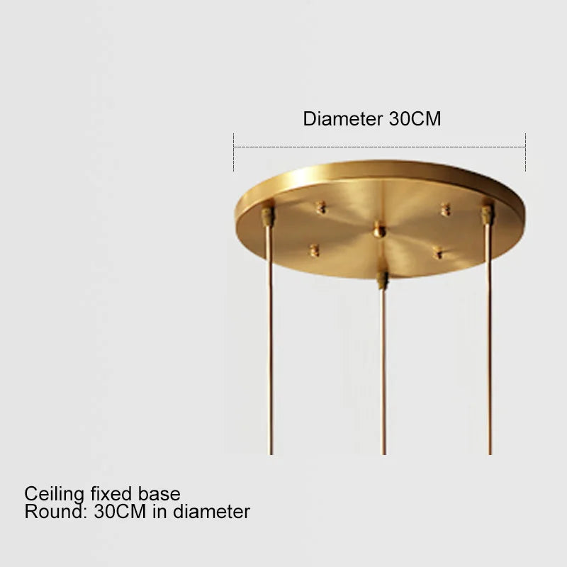 Suspension modernes nordiques pour salle à manger abat-jour en boule de verre cuisine chambre chevet décor lampe suspendue lustres luminaire