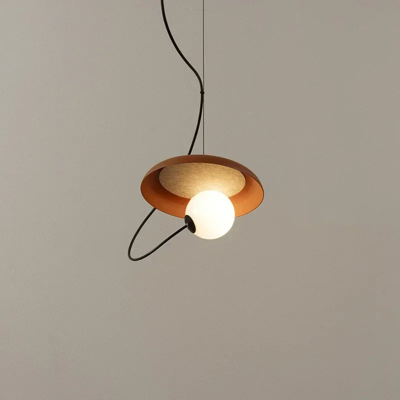 lustre magnétique design italien style wabi-sabi créatif