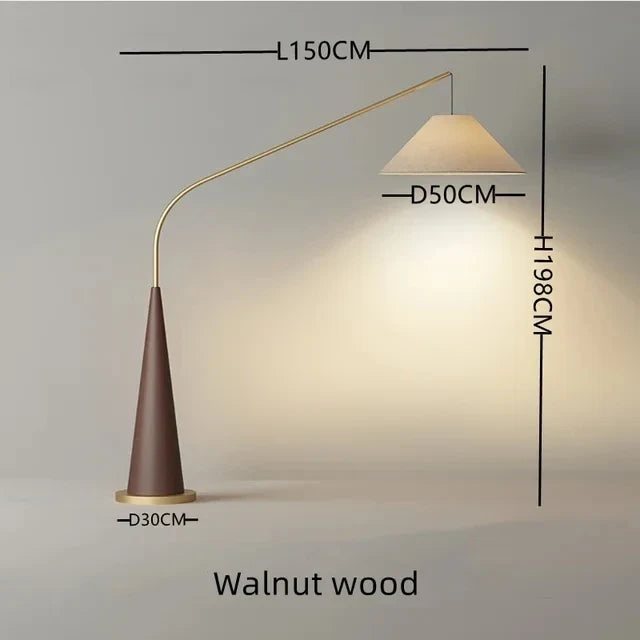 lampadaire nordique moderne créatif avec télécommande décoration intérieure