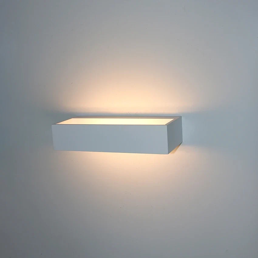 applique murale led en aluminium direction haut et bas bl33