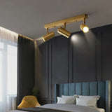 plafonnier led moderne avec projecteurs luminaire09