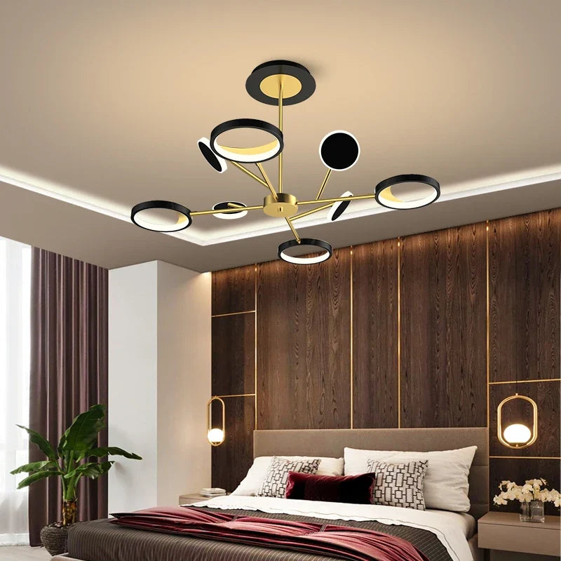 plafonnier led décoratif pour éclairage intérieur moderne