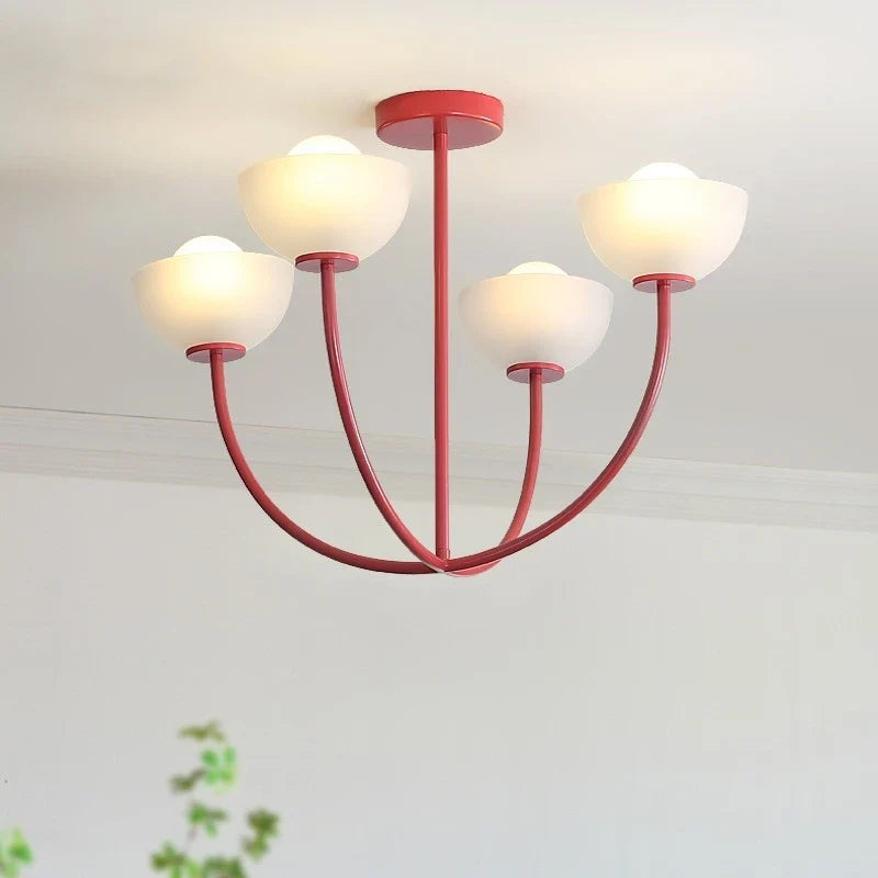 lampe led vintage tulipe style campagnard pour café restaurant bar