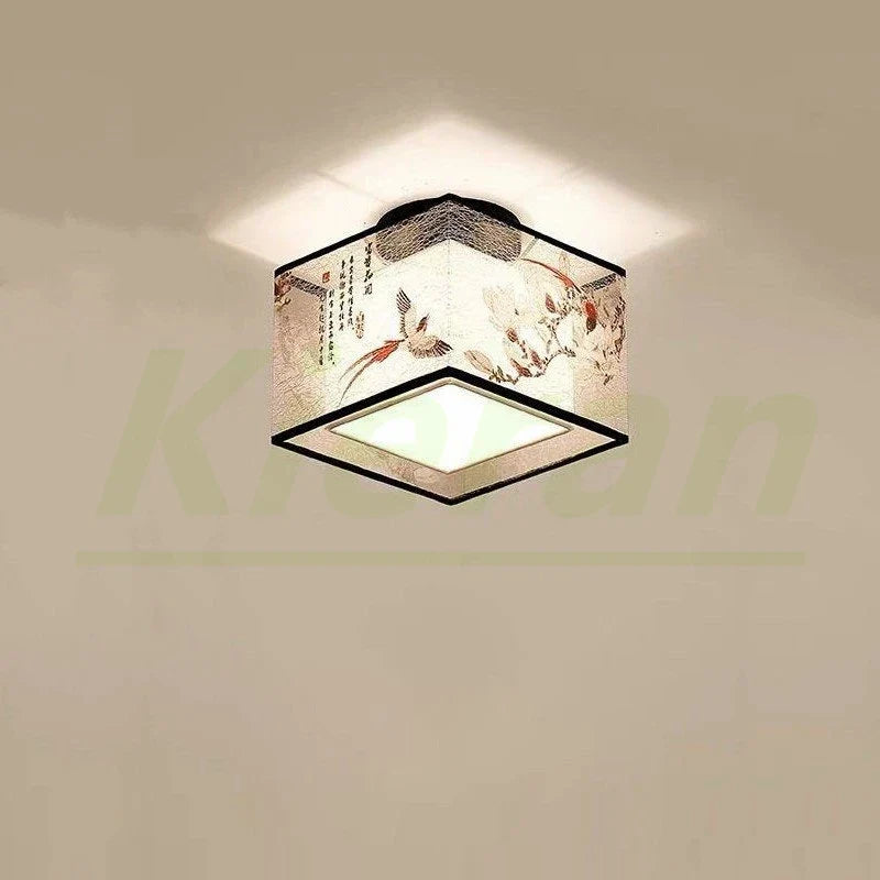 plafonnier led lotus oiseau moderne pour décoration hôtel