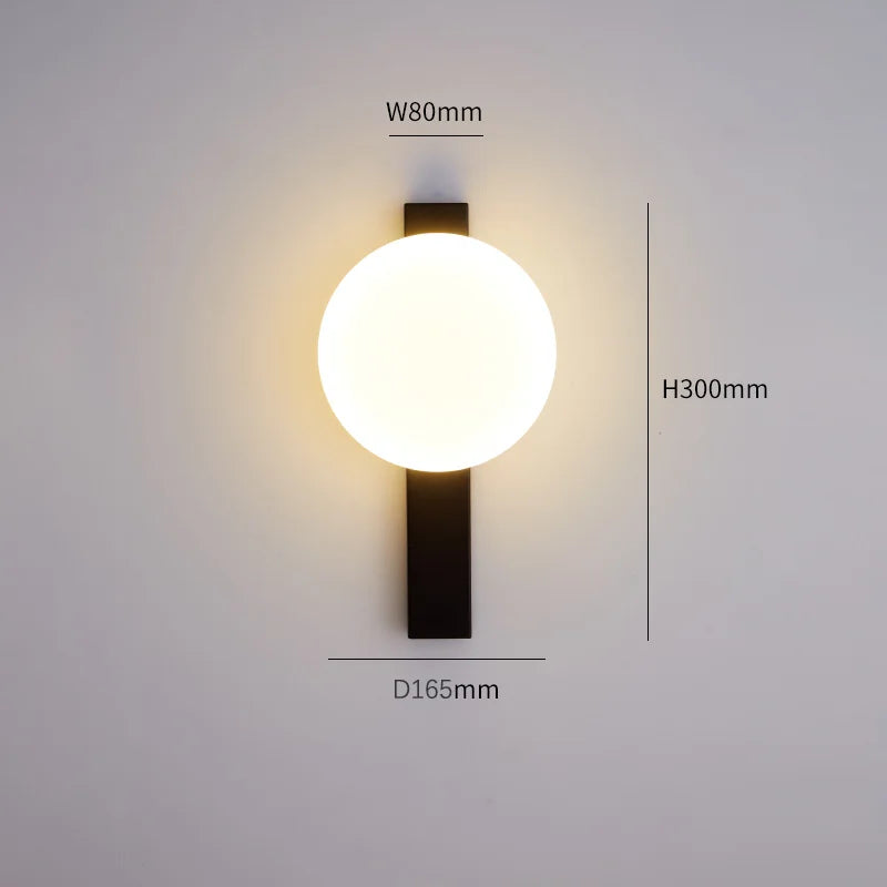 applique murale led moderne design pour lecture et protection des yeux