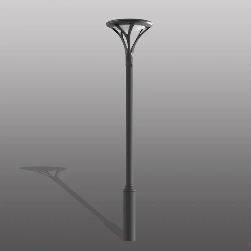 lampadaire moderne à éclairage led pour jardin