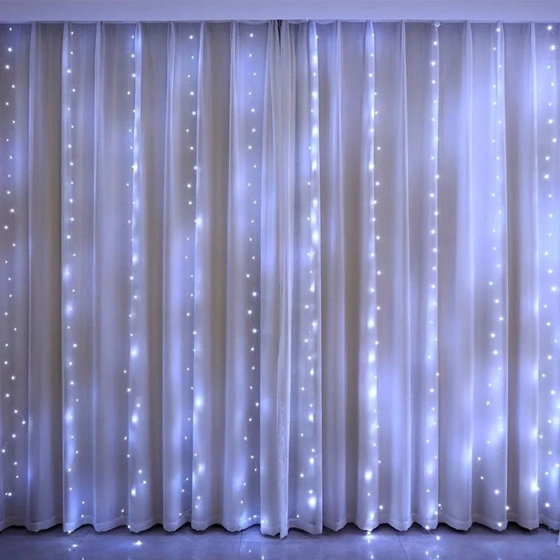 guirlande lumineuse led avec télécommande et 8 modes décoratifs