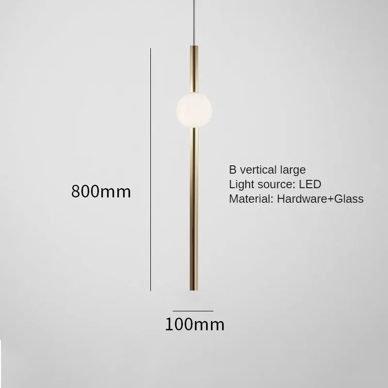 suspension led design pour décoration intérieure moderne