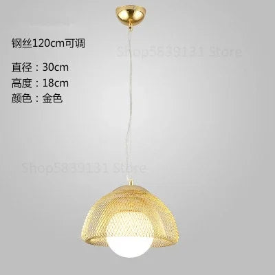 suspension modernes en double fer design nordique