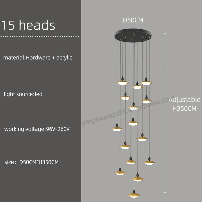 lustre design pour éclairage suspendu moderne 2023
