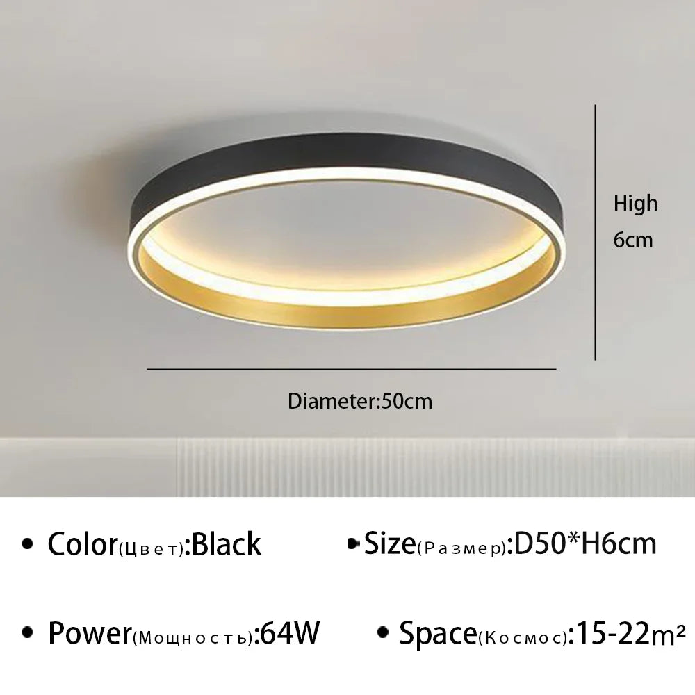 lustre nordique moderne à leds pour intérieur décoratif