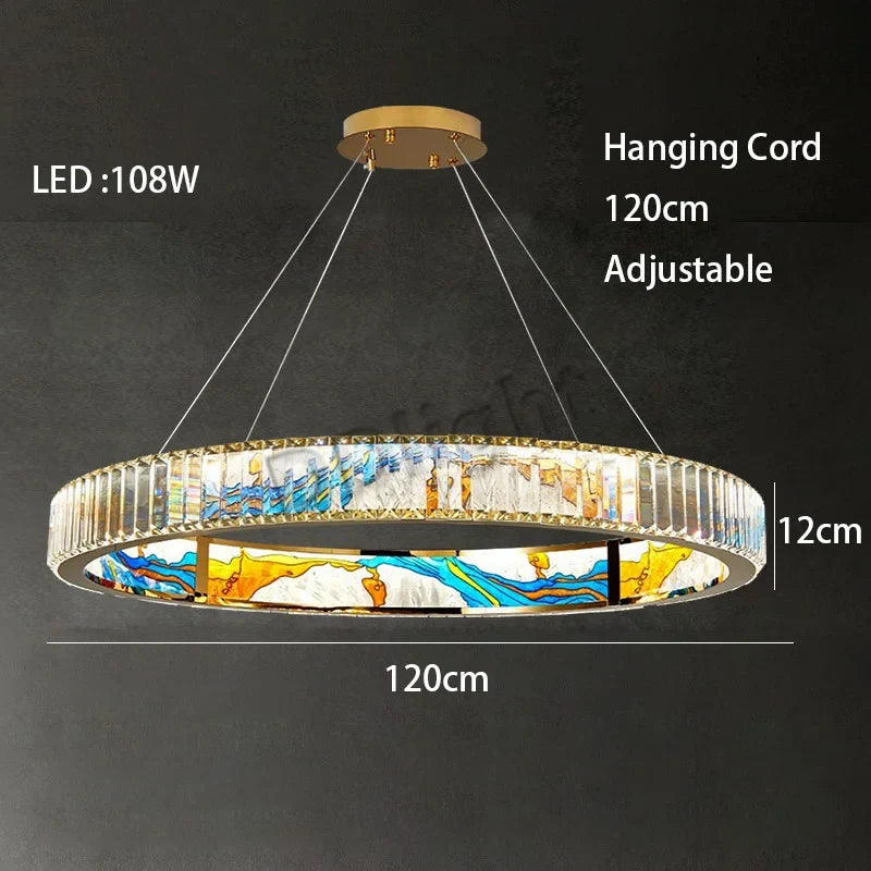 luminaire art déco led dimmable doré