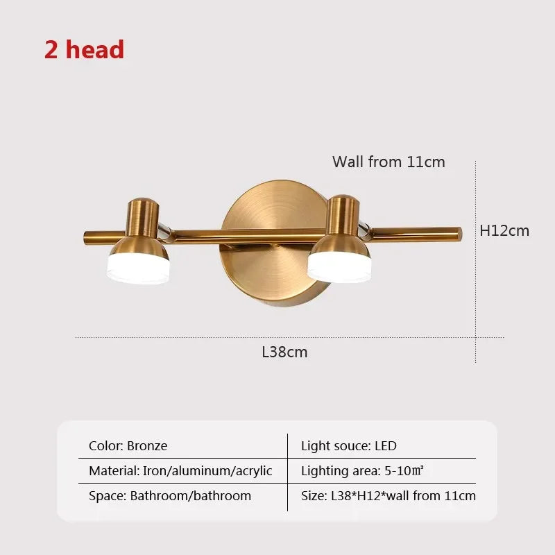 Applique murale LED moderne