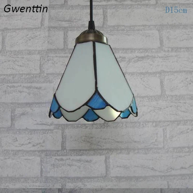 suspension tiffany méditerranéenne pour décoration intérieure élégante