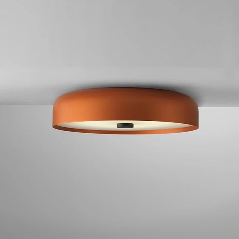 Plafonnier orange moderne lustre éclairage pour salon lustres maison lampes décoratives chambre applique couleur lumières