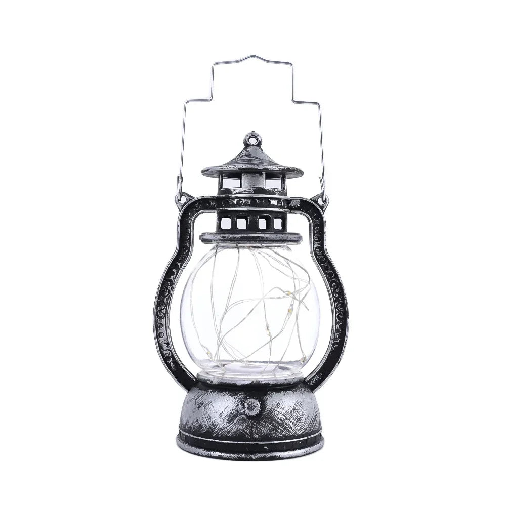 lampe à poser eid mubarak lanterne portable rétro pour décoration festive
