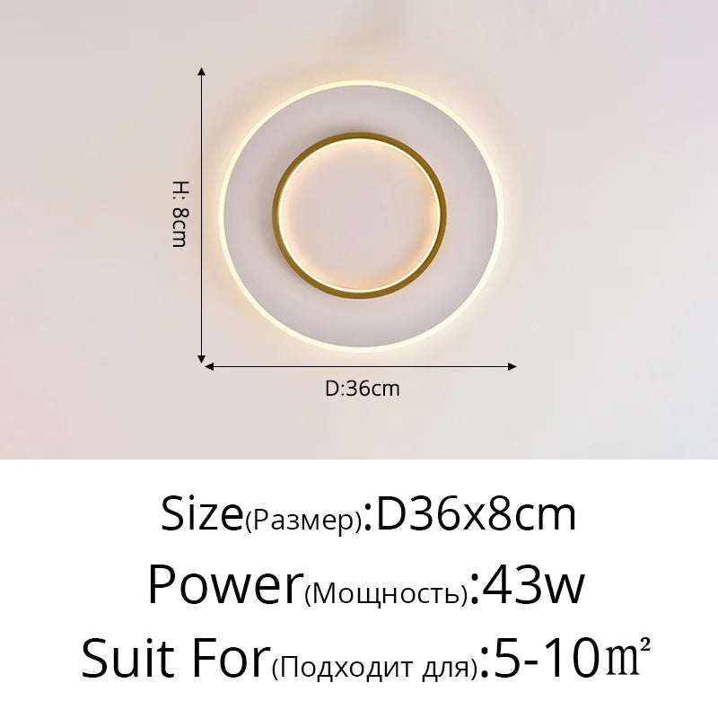 lustre nordique led simple moderne créatif balcon