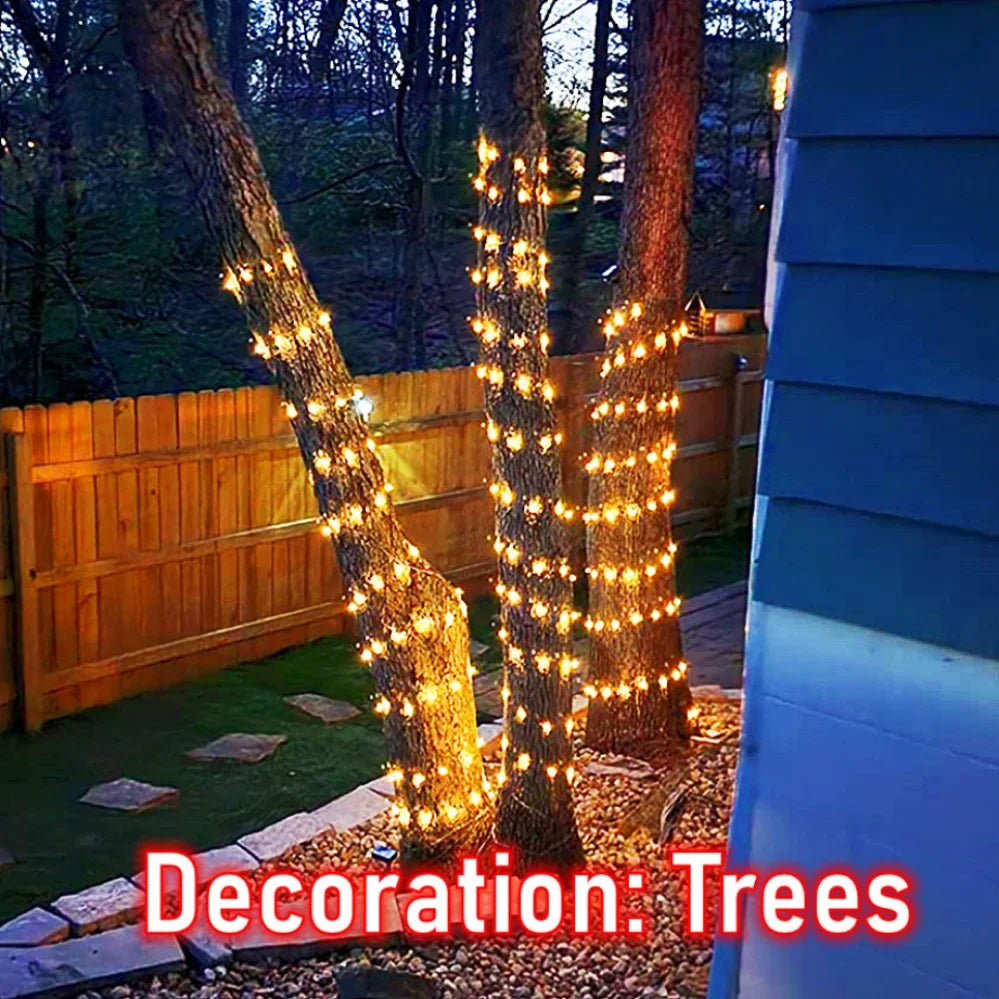 guirlande lumineuse led usb étanche pour décorations de fête