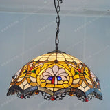 lustre vintage style européen en verre pour café bar