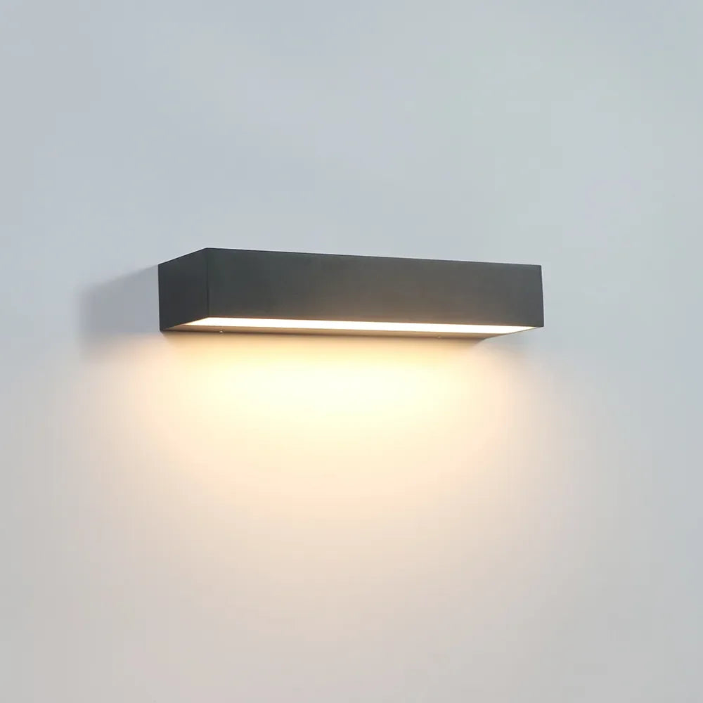 Applique murale de jardin LED aluminium étanche