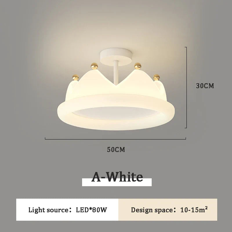 lustre romantique pour chambre de petite fille moderne
