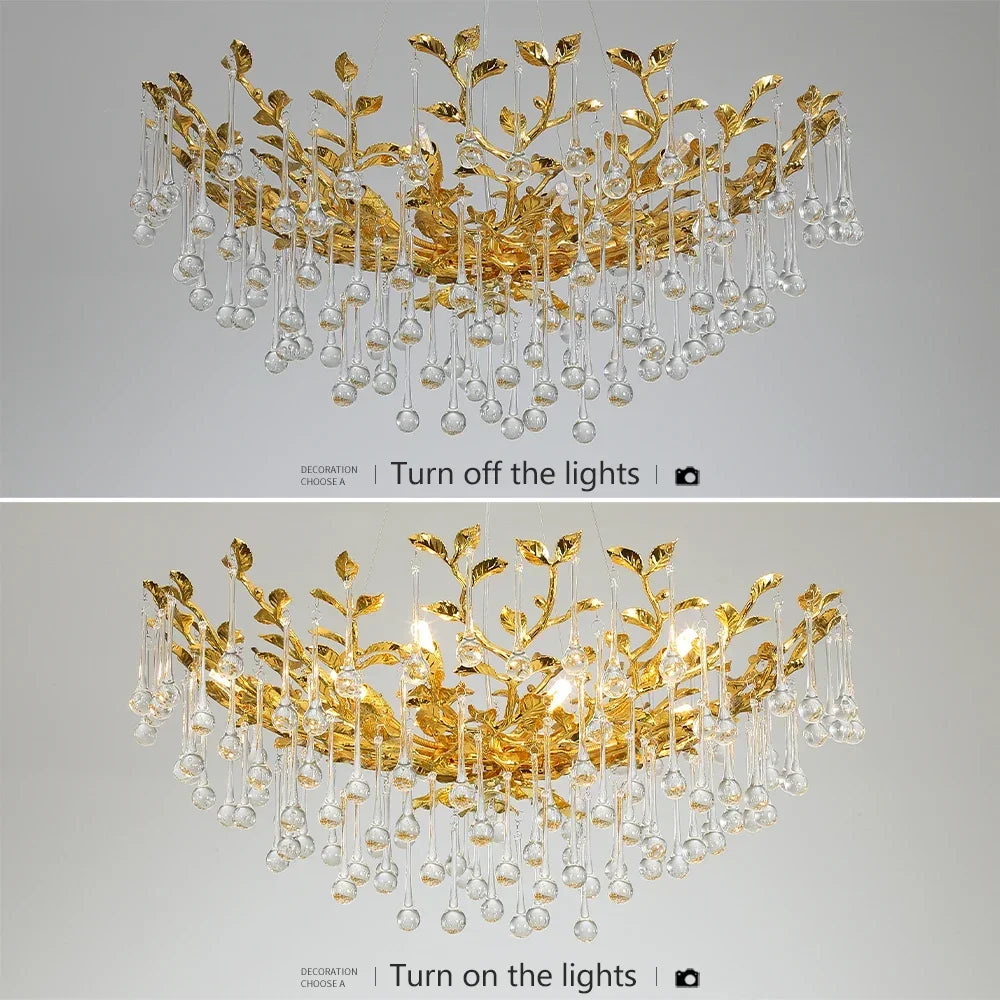 lustre en cristal vintage artpad design élégant pour intérieur moderne