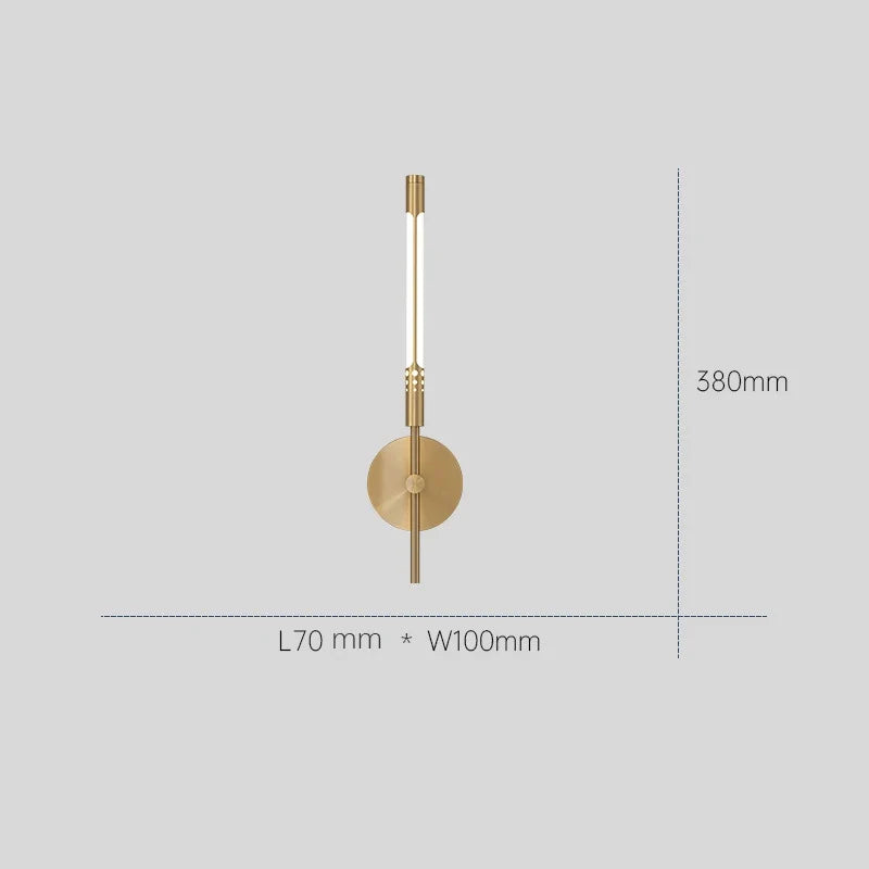 applique murale led moderne minimaliste pour intérieur élégant