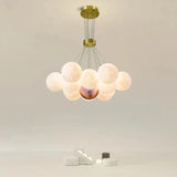 lustre lumineux nuage pour chambre d'enfants décorative