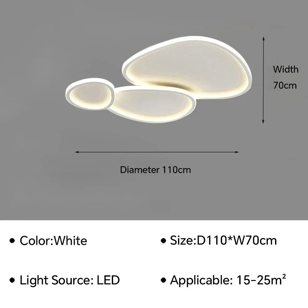 plafonnier led moderne pour décoration intérieure élégante