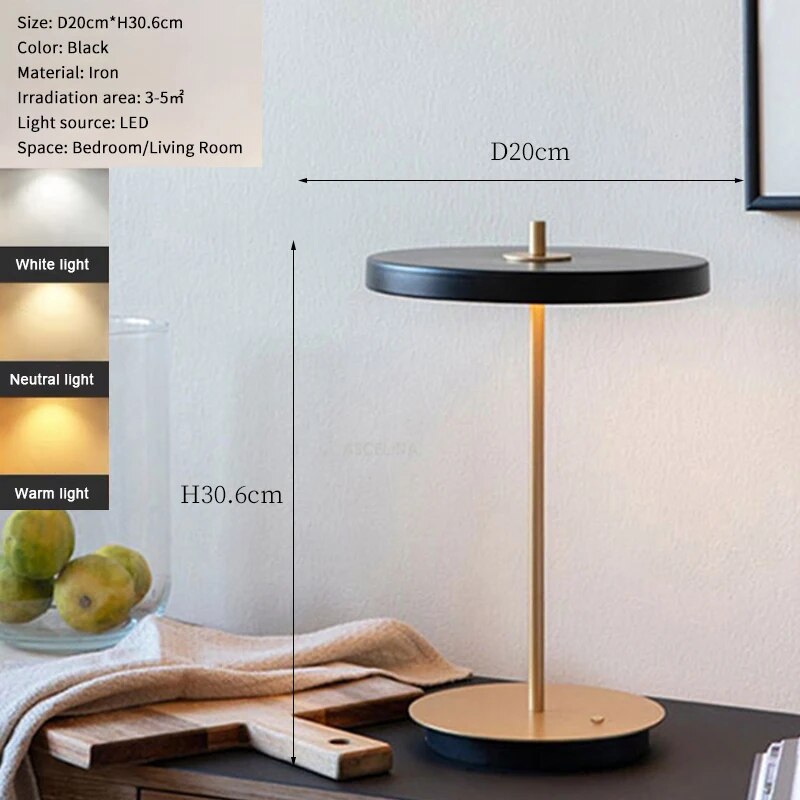 Lampadaire LED nordique variateur intérieur salon chambre étude