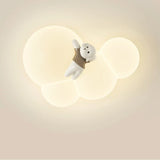 applique murale nuage ourson et chien veilleuse décorative enfant