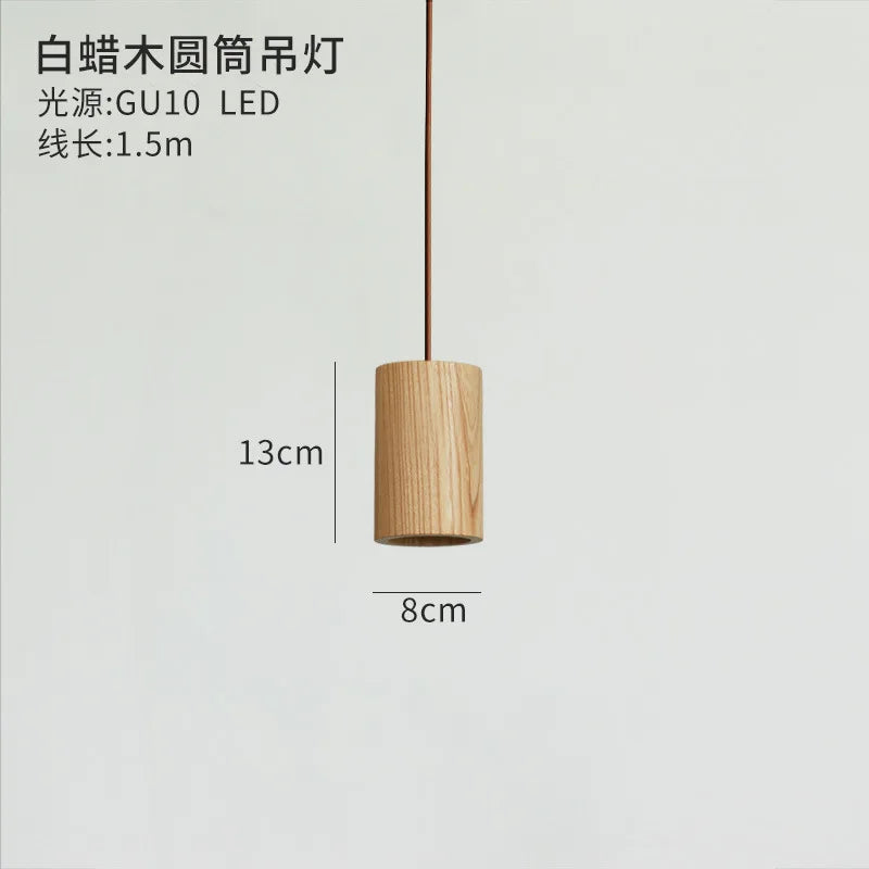 suspension style japonais en bois pour décoration intérieure