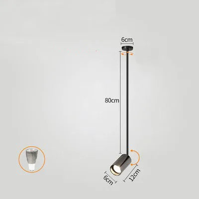 projecteur à perche pour magasin et salon de manucure