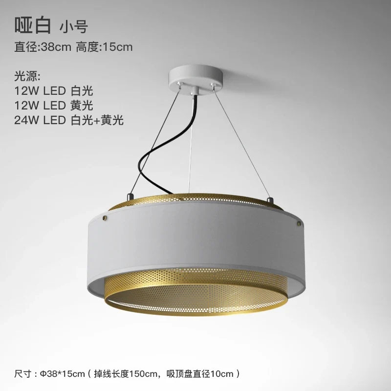 lampe led ronde dorée design industriel moderne décorative