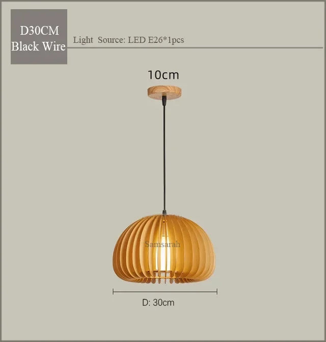 2024Modern Originality Decoration Pumpkin Lampshade Chandeliers For Dining Room Study Bedroom Chandeliers
