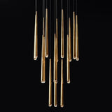 lustre en cristal design moderne pour éclairage intérieur élégant
