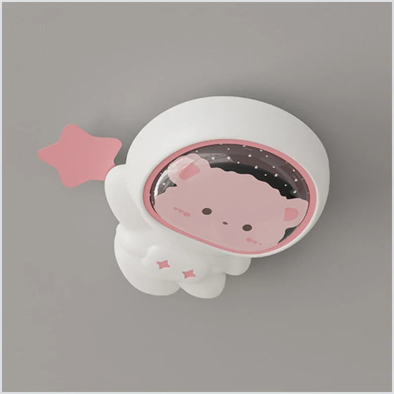 plafonnier mignon pour chambre d'enfant thème astronaute et princesse